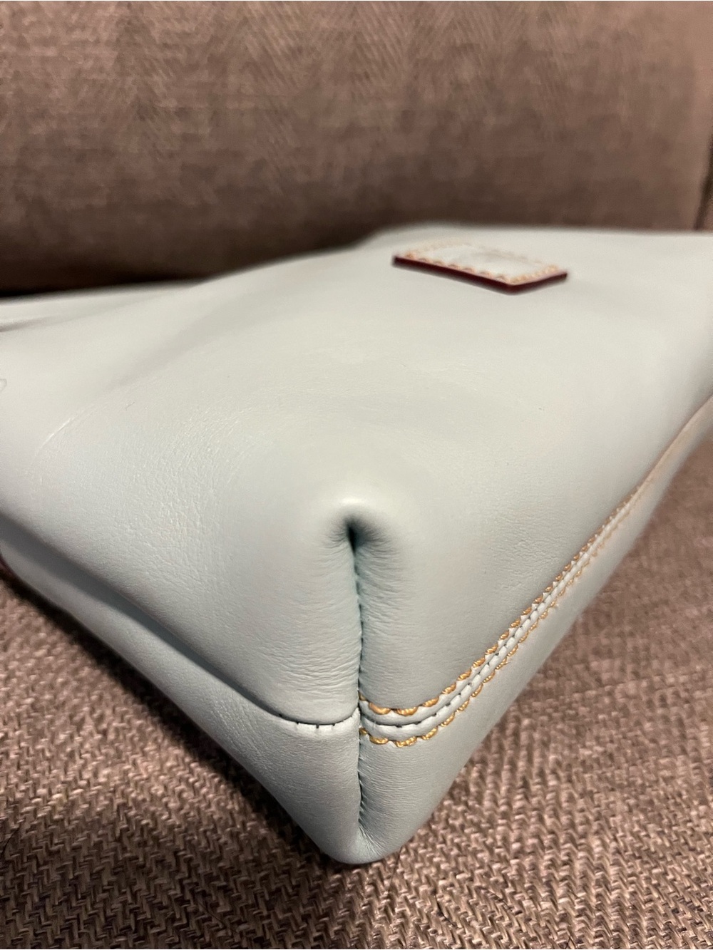 Dooney & Bourke Florentine pale blue Rosie crossbody - Picture 2 of 12